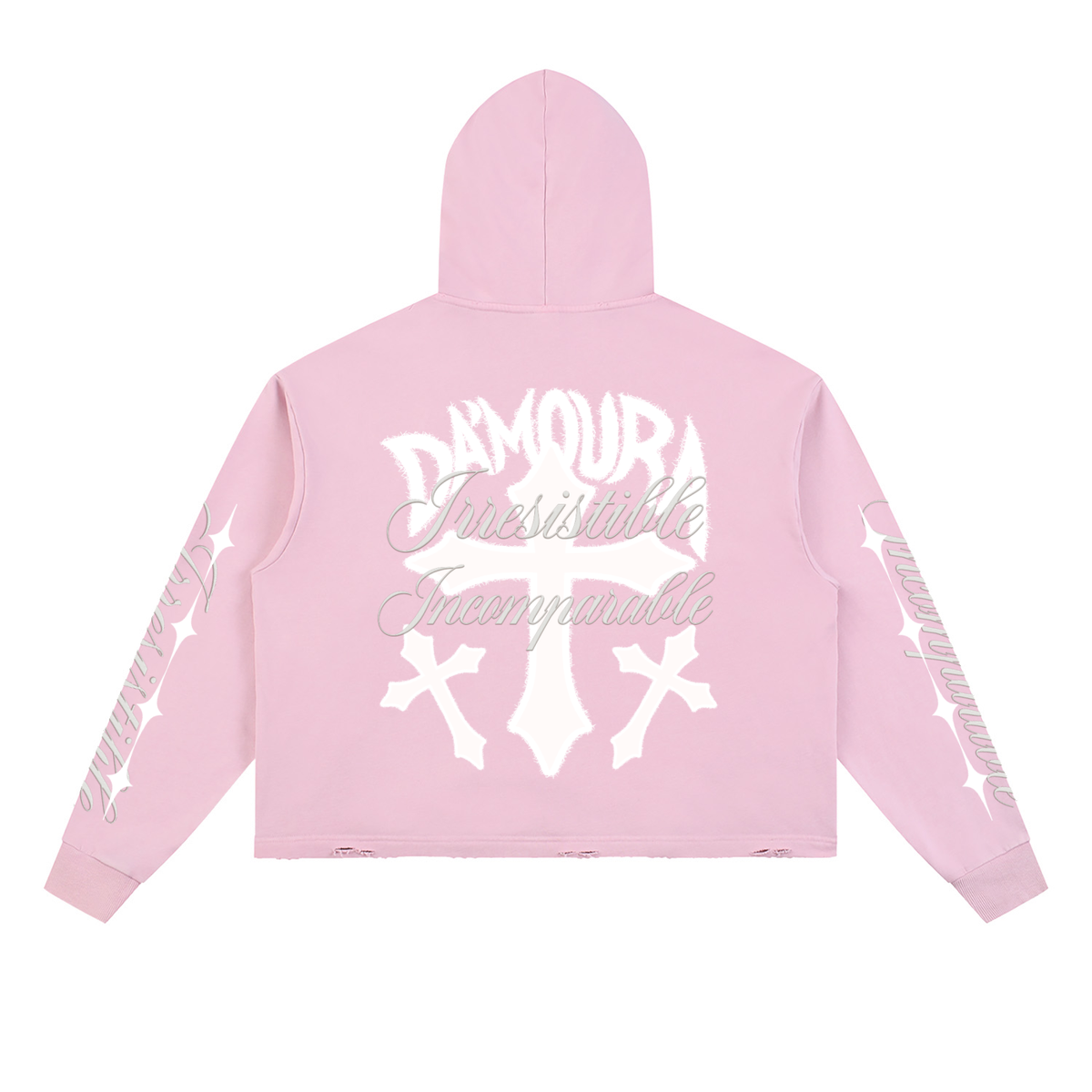 Vintage Washed "DA'MOURA" Hoodie