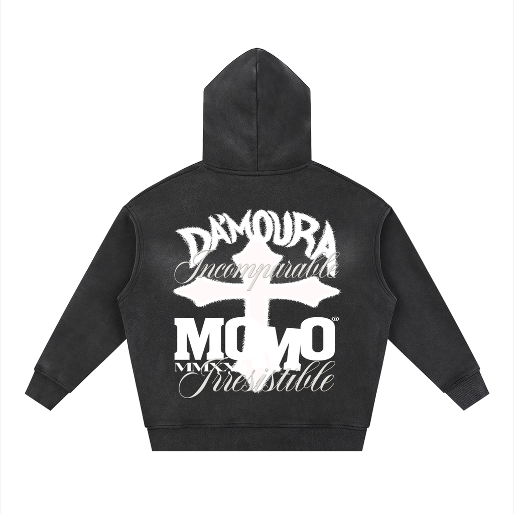 Sunfade "DA'MOURA X MOMO" Boxy Hooded jacket