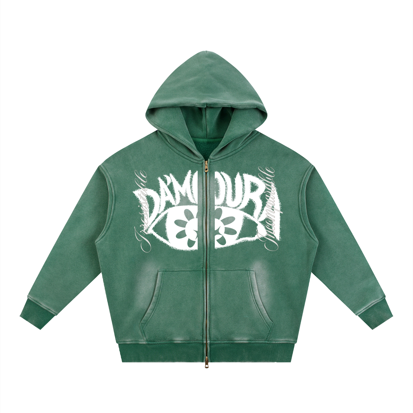 Sunfade "DA'MOURA X MOMO" Boxy Hooded jacket