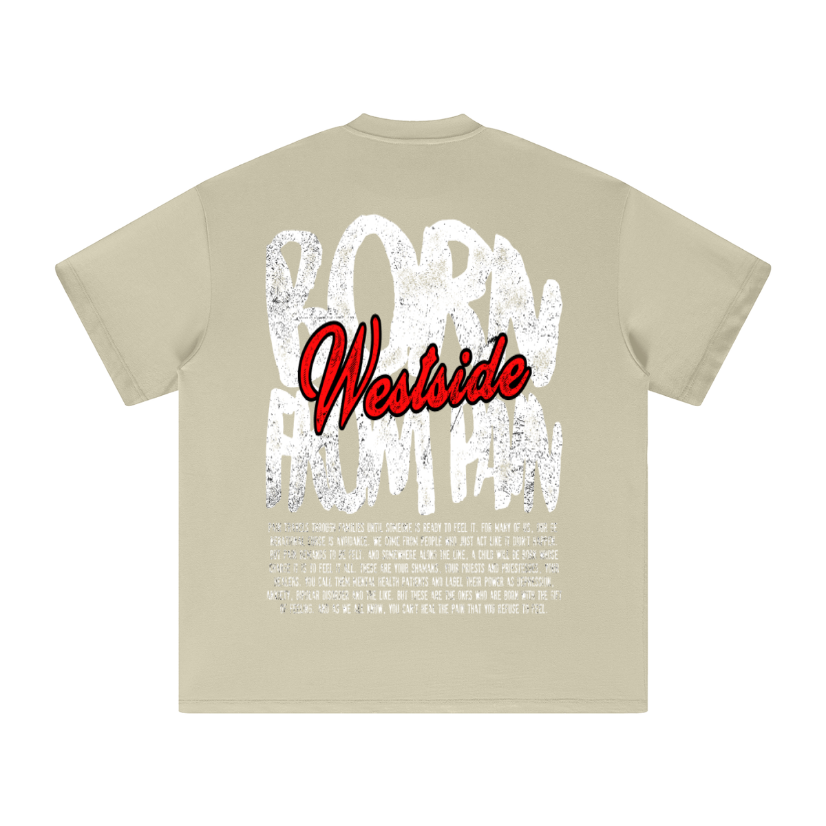 '"BORN FROM PAIN" Heavyweight T-Shirt