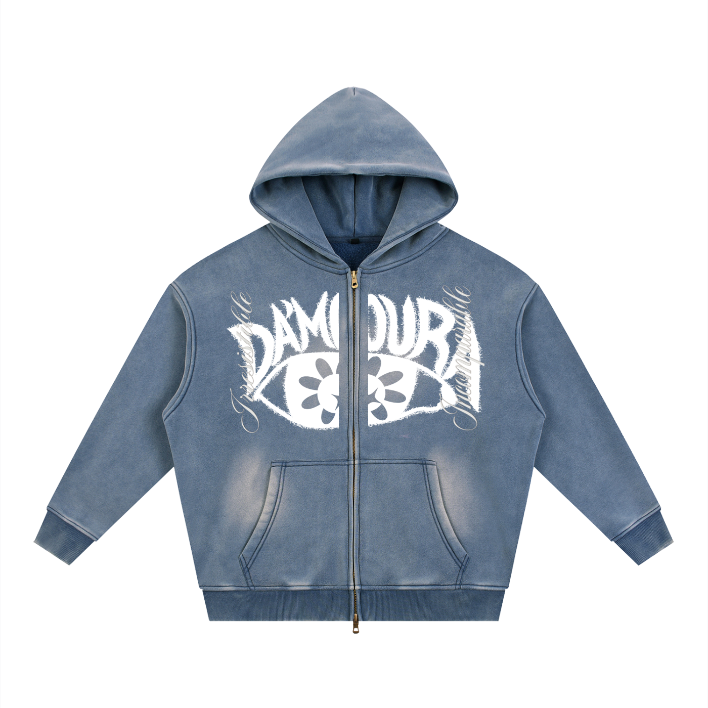 Sunfade "DA'MOURA X MOMO" Boxy Hooded jacket