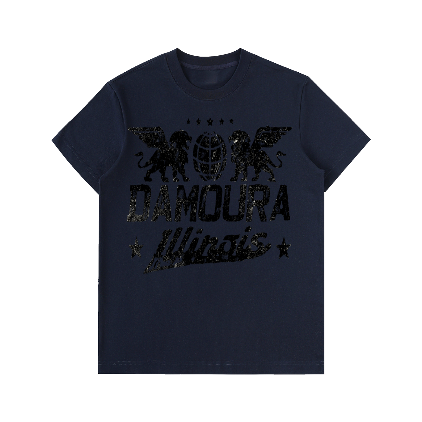 Heavyweight "THE P, ILLINOIS"  T-Shirt