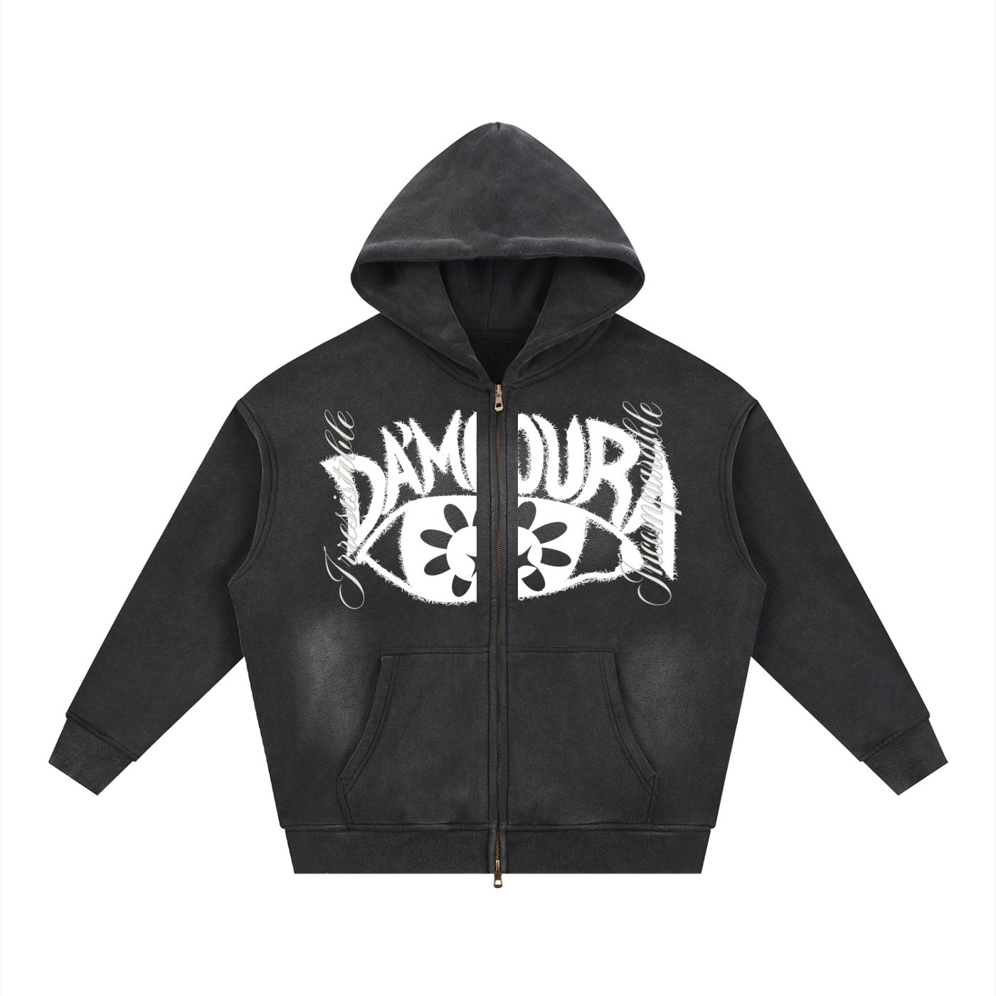 Sunfade "DA'MOURA X MOMO" Boxy Hooded jacket