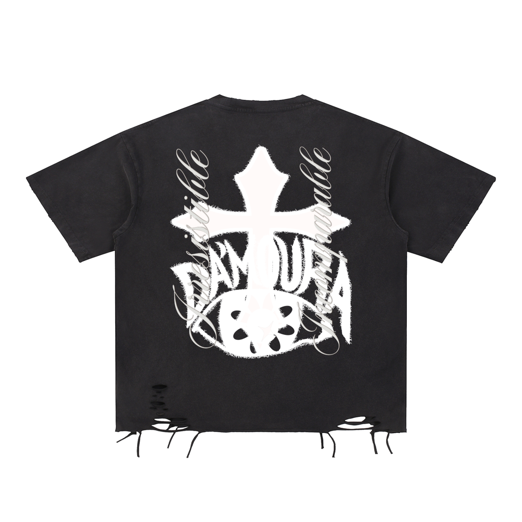 Snow Washed "MOMO" T-Shirt