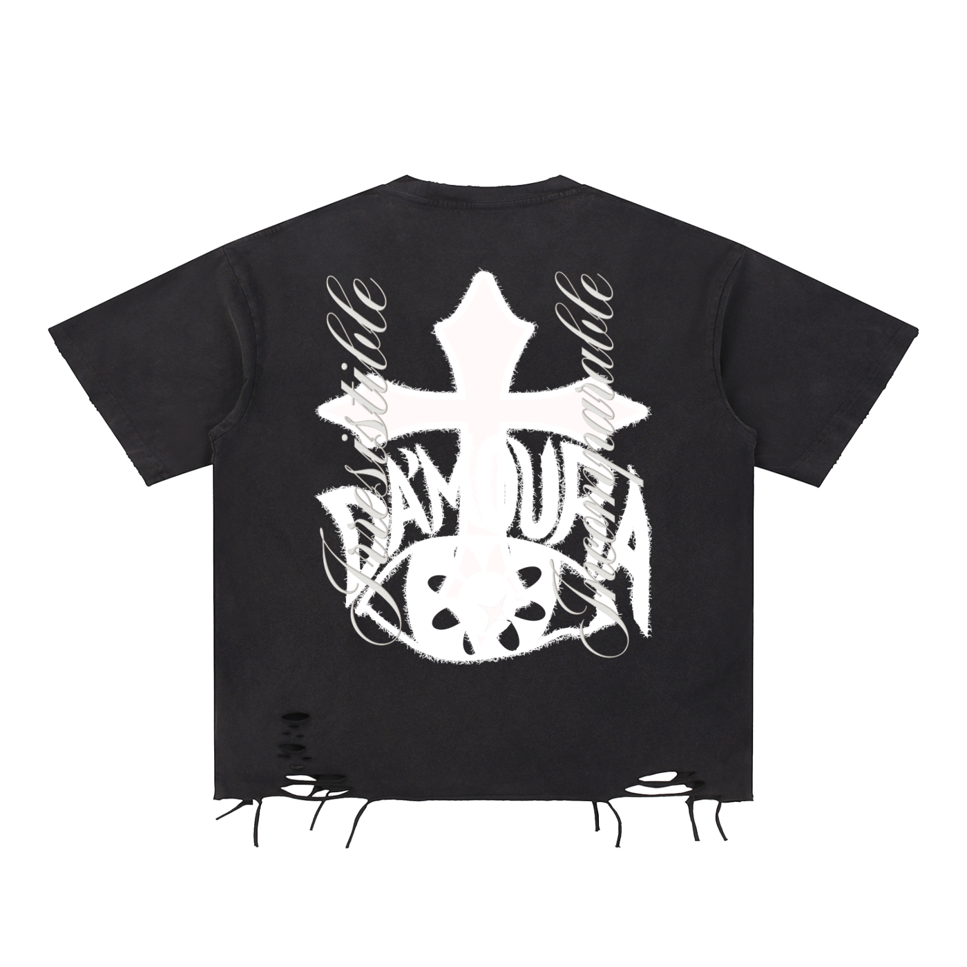 Snow Washed "MOMO" T-Shirt