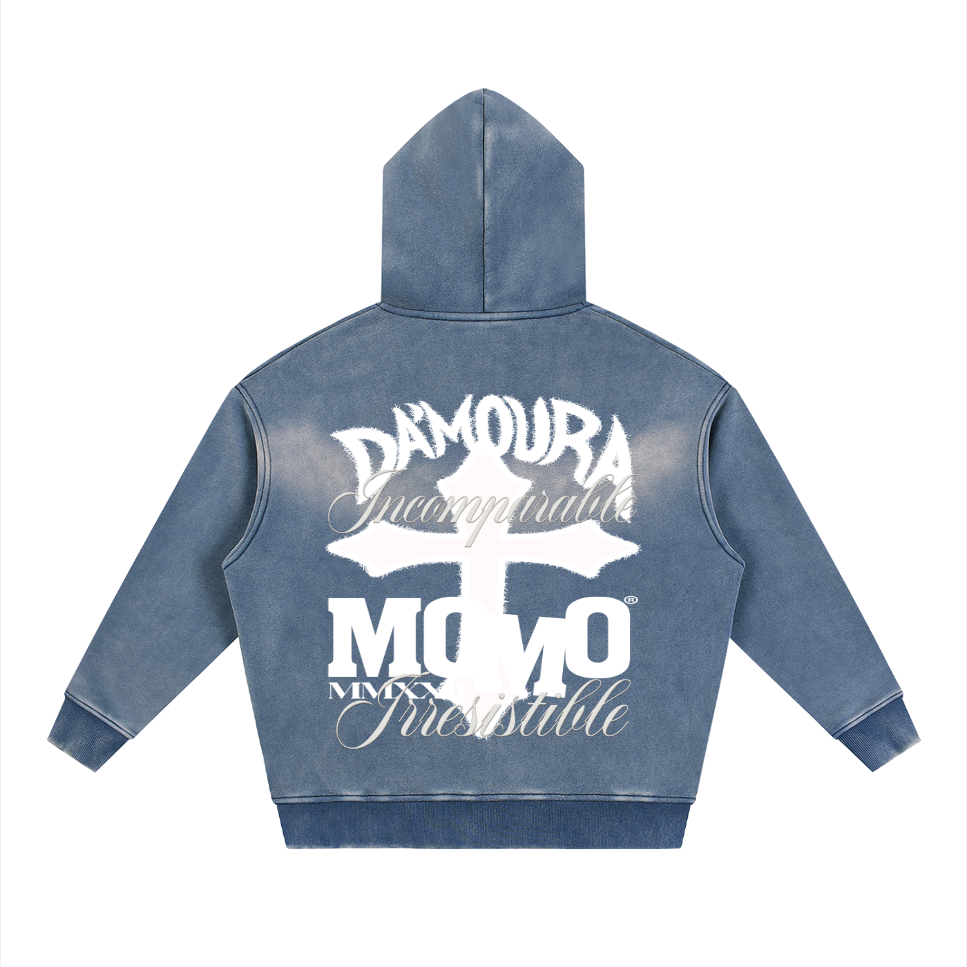 Sunfade "DA'MOURA X MOMO" Boxy Hooded jacket