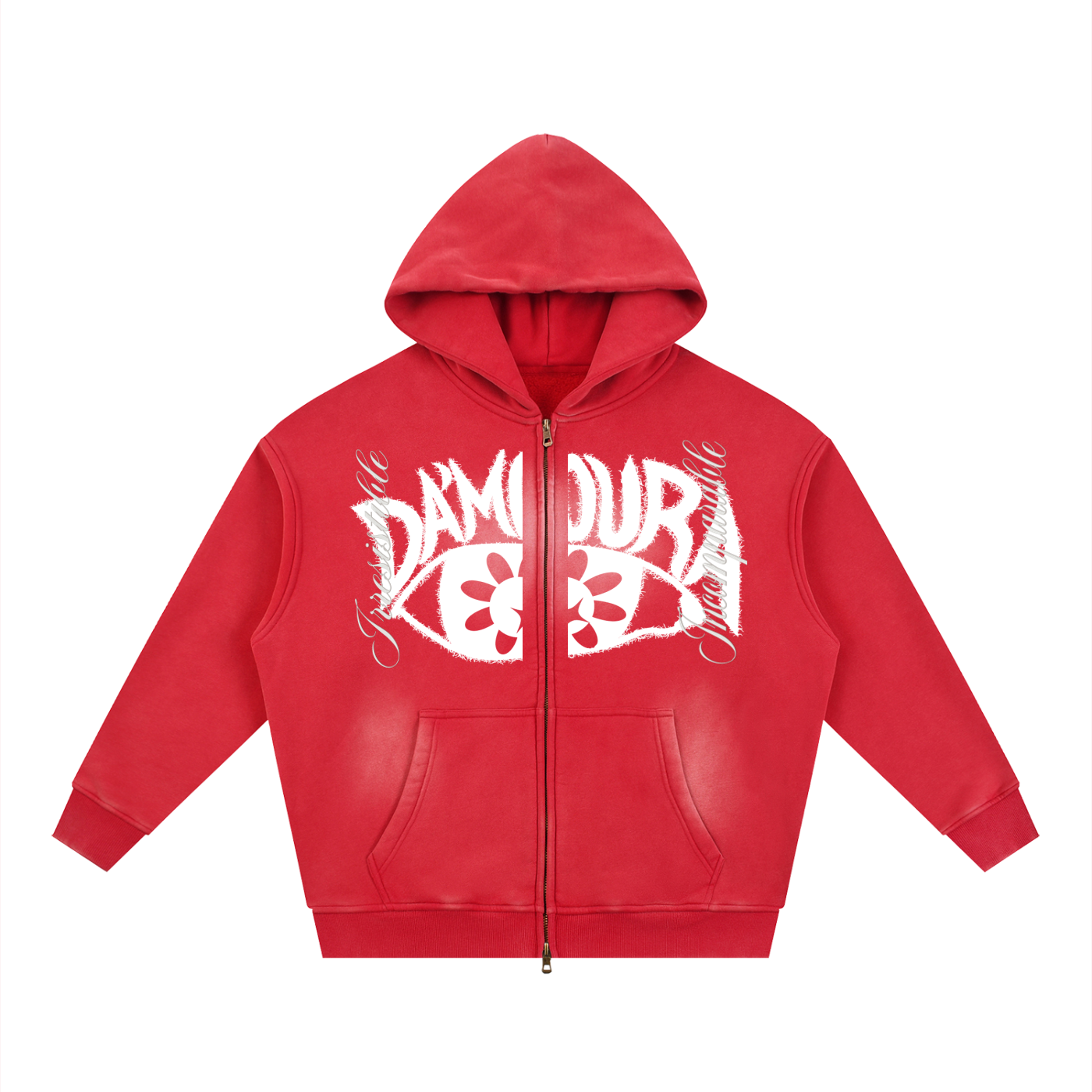 Sunfade "DA'MOURA X MOMO" Boxy Hooded jacket
